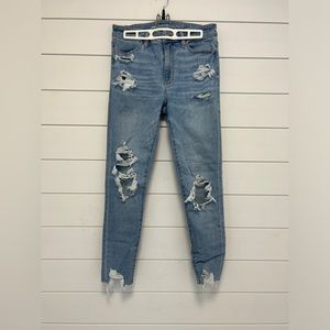 American Eagle Women’s Hi-Rise Jegging Crop Jeans